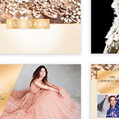 Présentation PowerPoint pour ELIE SAAB (Groupe SHISEIDO)